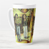 Een Sixtijnse Chape I fase van een ChaIenge Latte Mok (Linkerhoek)