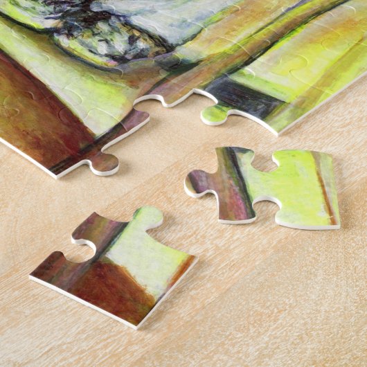 Een Sixtijnse Chape I fase van een ChaIenge Legpuzzel (Zijkant)