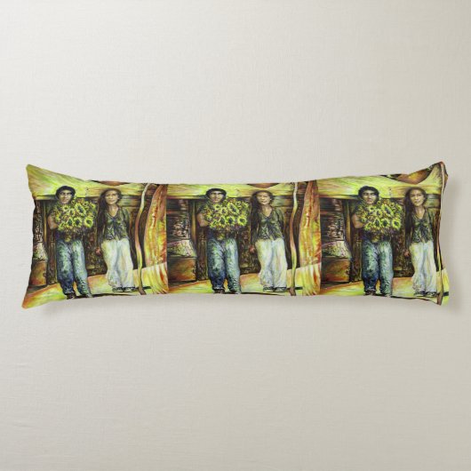 Een Sixtijnse Chape I fase van een ChaIenge Lichaamskussen (Voorkant)