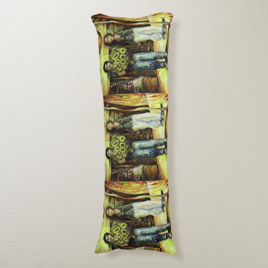 Een Sixtijnse Chape I fase van een ChaIenge Lichaamskussen (Voorkant Verticaal)