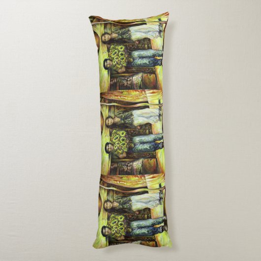 Een Sixtijnse Chape I fase van een ChaIenge Lichaamskussen (Achterkant (Verticaal))