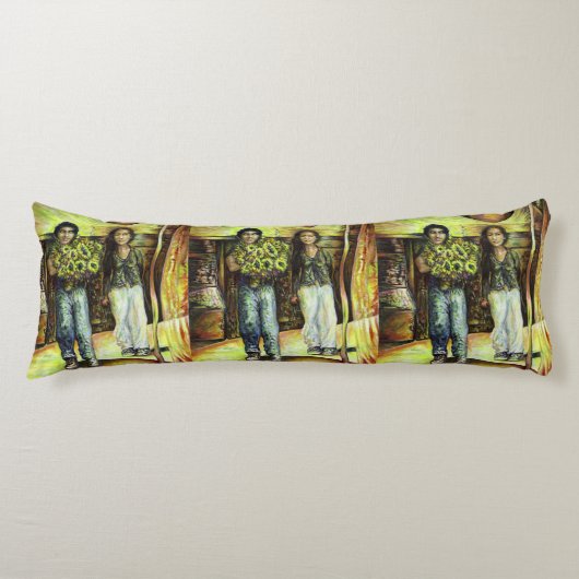 Een Sixtijnse Chape I fase van een ChaIenge Lichaamskussen (Voorkant)