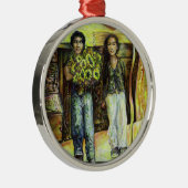 Een Sixtijnse Chape I fase van een ChaIenge Metalen Ornament (Rechts)