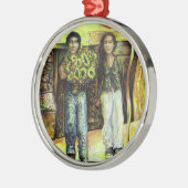 Een Sixtijnse Chape I fase van een ChaIenge Metalen Ornament (Links)