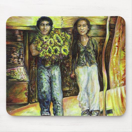 Een Sixtijnse Chape I fase van een ChaIenge Muismat (Voorkant)