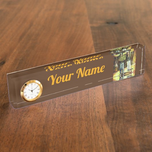 Een Sixtijnse Chape I fase van een ChaIenge Naambordje (Zijkant)