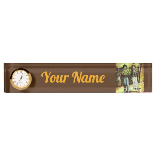 Een Sixtijnse Chape I fase van een ChaIenge Naambordje (Voorkant)