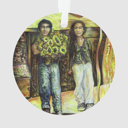 Een Sixtijnse Chape I fase van een ChaIenge Ornament (achterkant)