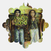 Een Sixtijnse Chape I fase van een ChaIenge Ornament Kaart (Achterkant)