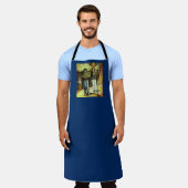 Een Sixtijnse Chape I fase van een ChaIenge Schort (Gedragen)