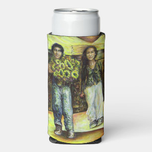 Een Sixtijnse Chape I fase van een ChaIenge Seltzer Blikjeskoeler