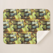 Een Sixtijnse Chape I fase van een ChaIenge Sherpa Deken (Voorkant (horizontaal))