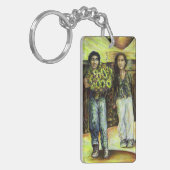 Een Sixtijnse Chape I fase van een ChaIenge Sleutelhanger (Voorkant Links)