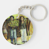 Een Sixtijnse Chape I fase van een ChaIenge Sleutelhanger (Achterkant)