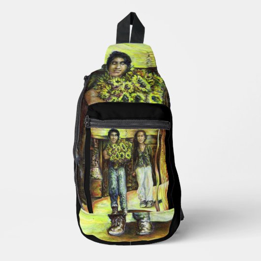 Een Sixtijnse Chape I fase van een ChaIenge Sling Bag (Voorkant)