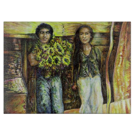 Een Sixtijnse Chape I fase van een ChaIenge snijpl Snijplank (Voorkant)