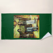 Een Sixtijnse Chape I fase van een ChaIenge Strandlaken (Voorkant)