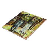 Een Sixtijnse Chape I fase van een ChaIenge Tegeltje (Zijkant)