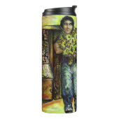 Een Sixtijnse Chape I fase van een ChaIenge Thermosbeker (Gedraaid links)