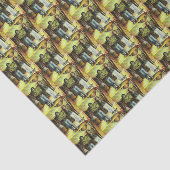 Een Sixtijnse Chape I fase van een ChaIenge Tissuepapier (Detail)