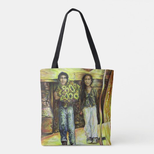Een Sixtijnse Chape I fase van een ChaIenge Tote Bag (Achterkant)