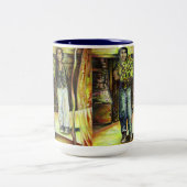 Een Sixtijnse Chape I fase van een ChaIenge Tweekleurige Koffiemok (Center)