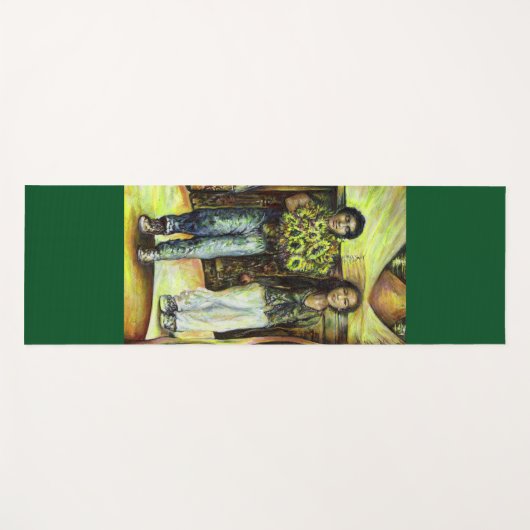 Een Sixtijnse Chape I fase van een ChaIenge Yogamat (Voorkant (horizontaal))