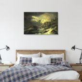 Een sjiitisch schip dat 'The Dutton' zou zijn Canvas Afdruk (Insitu (Slaapkamer))