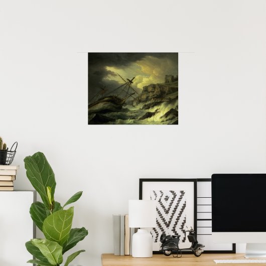 Een sjiitisch schip dat 'The Dutton' zou zijn Poster (Thuiskantoor)