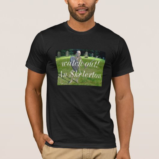 Een Skelerton Shirt (Voorkant)