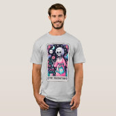 Een skelet De Grootmoeder tarot T-shirt (Voorkant volledig)