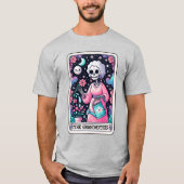 Een skelet De Grootmoeder tarot T-shirt (Voorkant)