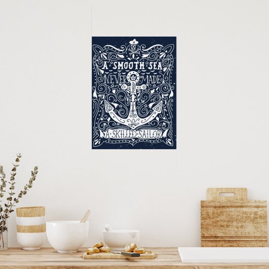 Een Skill Sailor Poster (Keuken)