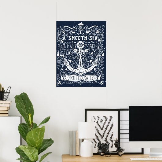 Een Skill Sailor Poster (Thuiskantoor)