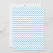 Een Sky Blue Las Vegas, Nevada Wedding Invitation Kaart (Achterkant)