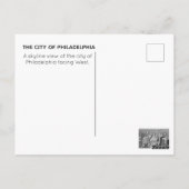 Een skyline-uitzicht van Philadephia Briefkaart (Achterkant)