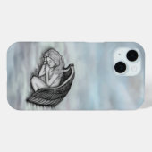Een slaapengel op hemelwolken Case-Mate iPhone case (Achterkant (horizontaal))