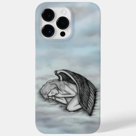Een slaapengel op hemelwolken Case-Mate iPhone case (Achterkant)