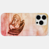 Een slaapengel op hemelwolken Case-Mate iPhone case (Achterkant (horizontaal))