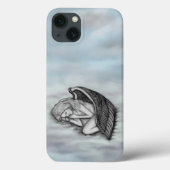 Een slaapengel op hemelwolken Case-Mate iPhone case (Achterkant)
