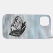 Een slaapengel op hemelwolken Case-Mate iPhone case (Achterkant (horizontaal))