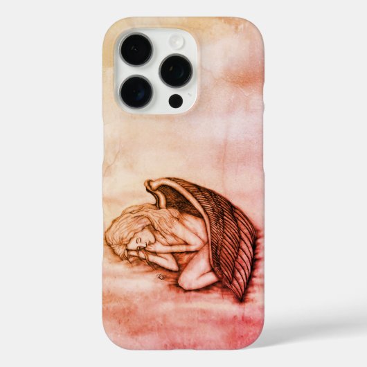 Een slaapengel op hemelwolken Case-Mate iPhone case (Achterkant)