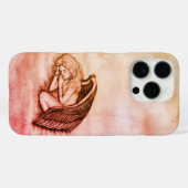 Een slaapengel op hemelwolken Case-Mate iPhone case (Achterkant (horizontaal))