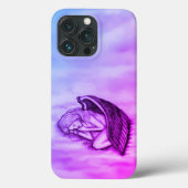 Een slaapengel op hemelwolken Case-Mate iPhone case (Achterkant)