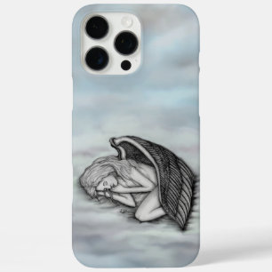 Een slaapengel op hemelwolken iPhone 16 pro max hoesje