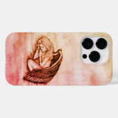 Een slaapengel op hemelwolken Case-Mate iPhone case (Achterkant (horizontaal))