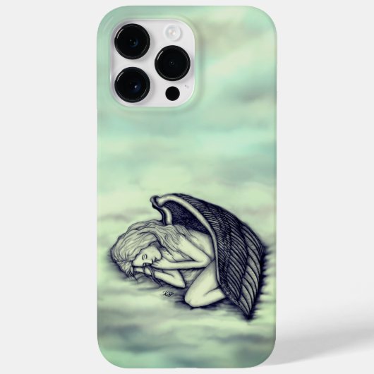 Een slaapengel op hemelwolken Case-Mate iPhone case (Achterkant)