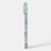 Een slaapengel op hemelwolken iPhone hoesje (Linkerkant)