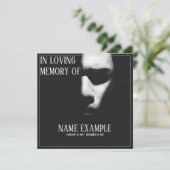 Een slaapgezicht in een halve schaduw (Staand voorkant)