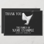 Een slaapgezicht in een halve schaduw (Voorkant / Achterkant)